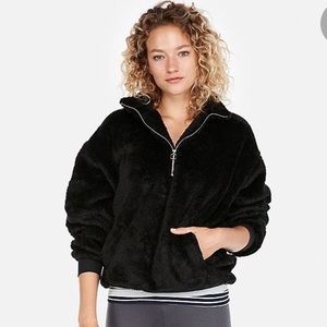 Express One Eleven Fleece Quarter Zip Sweatshirt